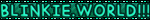 blinkie world cyan